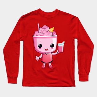 kawaii Ice cream  T-Shirt cute Candy food gilrl Long Sleeve T-Shirt